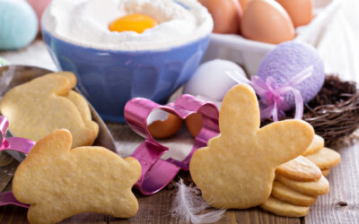 Einladung zum gemeinsamen Kekse backen und verzieren zu Ostern